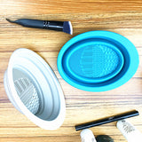 Silicone Cosmetic Makeup Brush Cleaning Pad