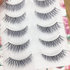 Soft false Eyelashes Natural Simulation Cross-sharpened Eyelashes Nude Makeup Transparent Stem Eyelashes Female