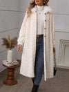 Pattern Plush Warm Coat