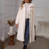 Pattern Plush Warm Coat