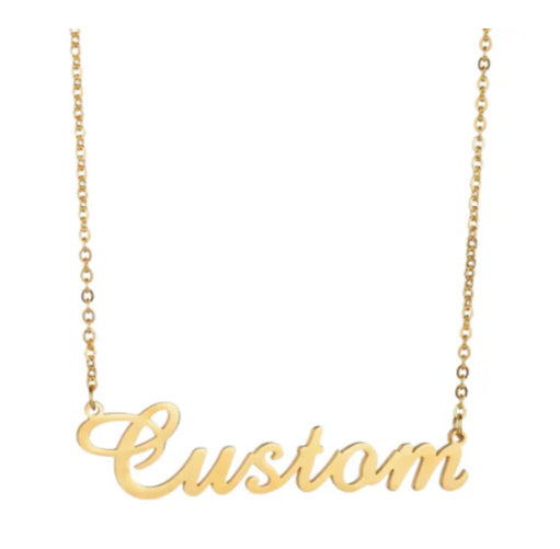 Stainless Steel Customized Name | Necklace For Women Christmas Gift