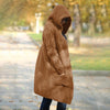 Winter New Women's Hooded | Slim Sweater Coat