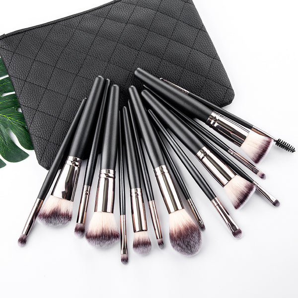 15 Makeup Brushes Set