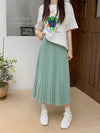 Classic Multicolor | Pleated Skirt | High Waist Slimming