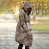 Winter New Women's Hooded | Slim Sweater Coat