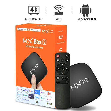 Smart Box H96MAX 8gb+64gb Quad Core 4k Ulta Hd 11.0v